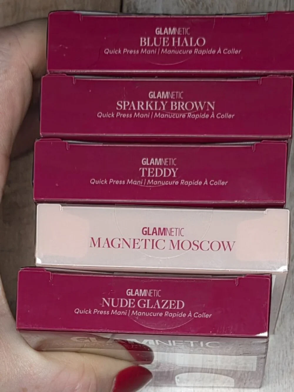 5 sets BNIB Glamnetic Press On Nails - SEE DETAILS
